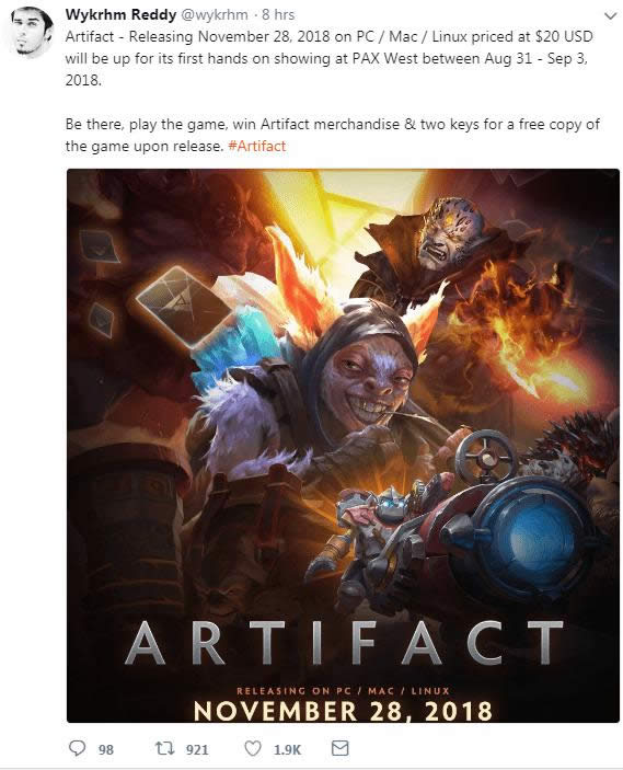 DotaٷϷʲôʱ DOTA2ϷArtifactʱ