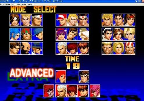 拳皇97(kof97)隐藏人物使用选取办法含暴走8神