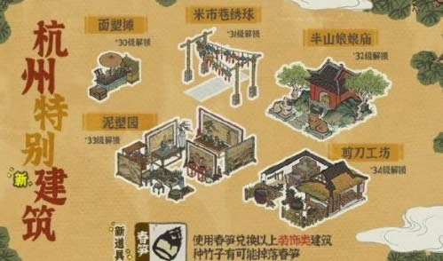 江南百景图如何去杭州府_江南百景图杭州府打开条件列表