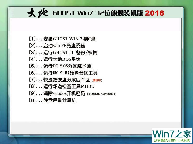 GHOST WIN7 32λ콢װ V2018.08