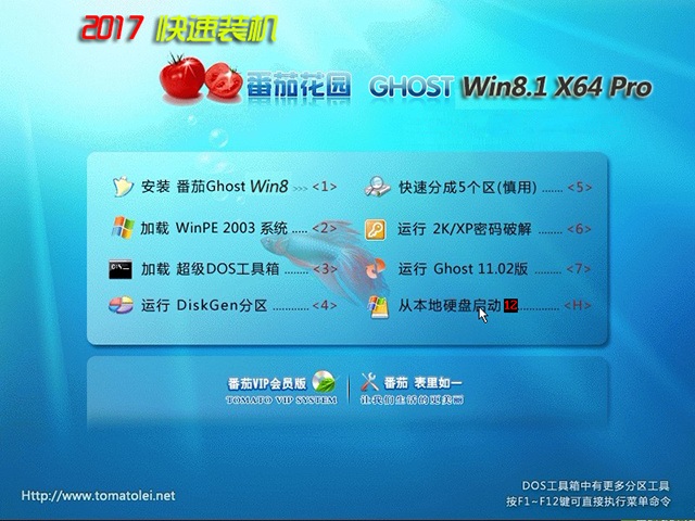 ѻ԰Ghost Win8.1 X64רҵ2017 ISO